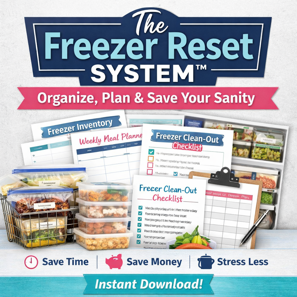 The Freezer Reset System™: Organize, Plan & Save Your Sanity