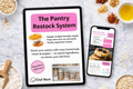 The Pantry Restock System | Homemade Staples, Mixes & Seasonings